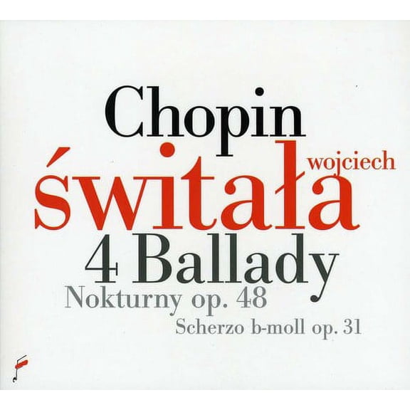 Wojciech Switala - 4 Ballades (On Steinway) - Music & Performance - CD