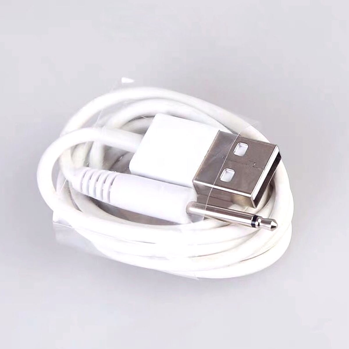 2 Pack Replacement DC Charging Cable（2.7ft） USB to DC 2.5mm Fast Charger Cord,Pin USB Fast DC Charging Cable Compatible for Universal Vibrating Mini Massagers,Wand Massager
