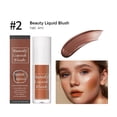 thumbnail image 2 of Liquid Make Up Lightweight Liquid Cheeks Blushes Natural Looks Liquid Blusher Makeup Blushers For Women Girl, 2 of 5