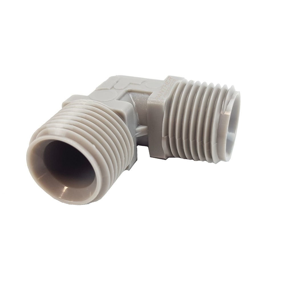 2 Pack Zurn Pex QE33T Elbow Fitting 1/2" MPT x 1/2" MPT