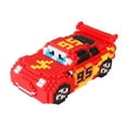 thumbnail image 5 of Disney Cartoon Pixar Cars 3 Diamond Building Blocks Lightning Mcqueen Cute Diy Model Connection Mini Bricks Car For Blocks Toy, 5 of 5