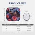 thumbnail image 3 of Haiem Realistic Flower Turtle Car Windshield Sun Shade (2 Pieces) Foldable Windshield Sun Shade Car Accessories for Truck SUV Pickup-Medium, 3 of 7