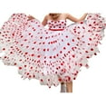 thumbnail image 3 of PENGXIANG Tulle Imprimé Coeur de Saint-Valentin Robe Sans Manches Dos Large Épaule Maille Robes Bouffantes, 3 of 6