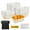 200 White Pcs, variant on 200 PCS Paper Baking Loft Pans Kit Versatile Firm Rectangle Paper Baking Mold Time Saving Bakeware Clear Bread Bags with Ties for Party