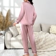 thumbnail image 5 of Hwmodou Womens Pajama Outfits Sets Women Pajamas And Pajamas Suits Casual Home Pajamas Fashionable Casual Pajamas Suits Fall Winter Pj Outfit, 5 of 6