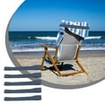 thumbnail image 2 of Utoimkio 5 Pack Towel Bands for Beach Chairs,Beach Towel Holder Elastic Windproof Beach Towel Clip Chair Towel Bands Straps for Beach Pool Chairs Tools Swim Summer Beach Accessories, 2 of 8