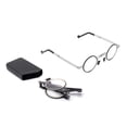 thumbnail image 1 of 250 RoundAUltra Ligero Anti Blue Light Gafas de lectura plegables Hombres Mujeres Ancianos, 1 of 5