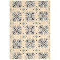 thumbnail image 1 of Safavieh Four Seasons 8' X 10' Hand Hooked Rug in Ivory and Blue, 1 of 3
