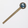 thumbnail image 2 of Doves Bronze Lace Bookmark - Gift for Readers and Book Lovers, 2 of 5