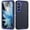Darkblue, variant on Allytechgroup Rugged Galaxy A16 5G Case with Screen Protector, Military Grade Phone Case for Samsung Galaxy A16 5G, Anti-Scratch TPU + PC Cover, Shockproof Bumper Protection Cover Shell, Darkblue