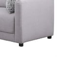 thumbnail image 4 of Lane L Shaped Sectional Sofa- Ottoman- 3 Pillows- Light Gray- 95 Inch, 4 of 5