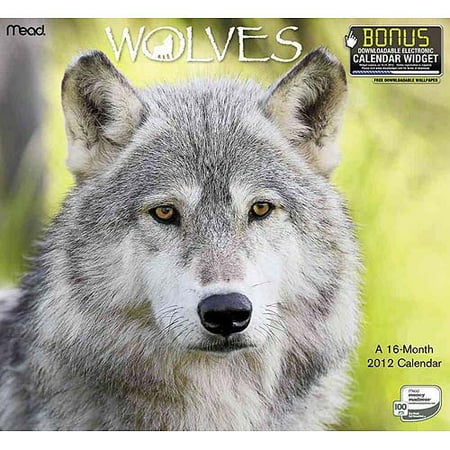 Wolves 2012 Calendar Walmart Com