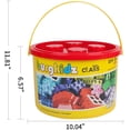 thumbnail image 4 of Large Building Blocks, 135 Pieces Kids Toddler Educational Toy Classic Big Size Bricks Building Blocks, 20 Fun Shapes with Reusable Storage Bucket, Compatible Block Construction Toys, STEM Gift T, 4 of 7