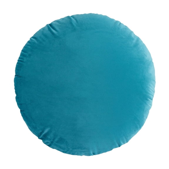 Dutch Velvet Round Decorative Throw Pillow Cover with Zipper Closure Soft Comfortable Cushion for Living Room and Bedroom