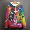 thumbnail image 4 of Power Rangers Unisex Adult Hoodie Casual Hooded Sweatshirt Pullover Novelty 3D Printed Sweater Jacket S, 4 of 8