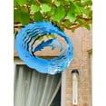 thumbnail image 7 of Dundee Deco's Wind Spinner in Gift Box - 3D Hanging Indoor Outdoor Yard Garden Decoration - Mandala - Dolphins, Stars - Blue - 12 inch - Unique Gift Idea For Men Women, Souvenir, Present, 7 of 7