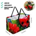 thumbnail image 2 of Seven Starred Ladybird Large Capacity Reusable Foldable Oxford Cloth Laundry Organizer with Picnic Baskets, Cube Organizer, and Laundry Basket, 2 of 7
