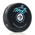 thumbnail image 1 of Mark Scheifele Signé Rondelle Officielle des Jets de Winnipeg, 1 of 1