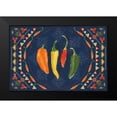 thumbnail image 2 of Charron, Veronique 24x17 Black Modern Framed Museum Art Print Titled - Tex Mex Fiesta I Dark, 2 of 5