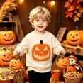 thumbnail image 7 of Gerichy Toddler Baby Girl Boy Halloween Outfit Pumpkin Embroidery Knit Sweater Sweatshirt Top Fall Winter Clothes 12M-5T, 7 of 7
