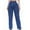 Dark Blue, variant on High Waisted Ripped Flare Jeans for Women Distressed Bell Bottom Jeans Wide Leg Pants High Rise Wide Leg Jeans for Women