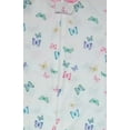 thumbnail image 2 of Carter's Toddler Girl's Butterfly Polyester Footed Pajama Sleeper, Size 4T, 2 of 2