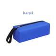 thumbnail image 3 of Bolsa de herramientas Tornillos pequeños Broca Cierre de cremallera impermeable Multifunción Mejora del hogar Caja de herramientas Organizador Almacenamiento y organización del hogar L/Azul Billuyoard HA083872-03B, 3 of 6