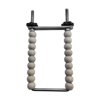 Bvdfgk Bird Parrot Perch Exercise Indoor Bird Hanging Perch for Large Medium Canary