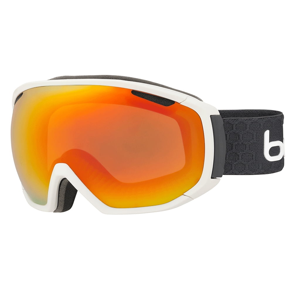 Bolle Winter Tsar Matte White & Grey Sunrise 21646 Ski Goggles M L AF Lens by Bolle