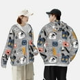 thumbnail image 4 of Lsque Dog Pattern UPF 50+ Lightweight Sun Protection Men's Women's Long Sleeve Shirt, Hoodie Performance -Small, 4 of 7