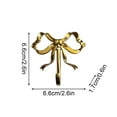 thumbnail image 3 of PEIBang Bow Hook,Wall Mounted Hook,Decorative Bowknot Hook for Hallway,Bathroom,Kitchen,Office,Room Decorations, 3 of 5