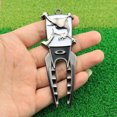thumbnail image 1 of Tenedor de golf verde Dinosaurio de metal creativo Tenedor de golf verde Suministros de golf, 1 of 5