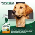 Vet's Best Flea and Tick Home Spray Flea Treatment for Dogs and Home