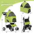 Babyhug 4 Layered Detachable Storage Unit Animal Print - Green