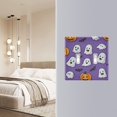 thumbnail image 4 of Yayeee Toggle Light Switch Wall Plate 2-Gang 4.56"x4.48" Decorative Outlet Cover, Halloween Ghosts Purple, 4 of 7