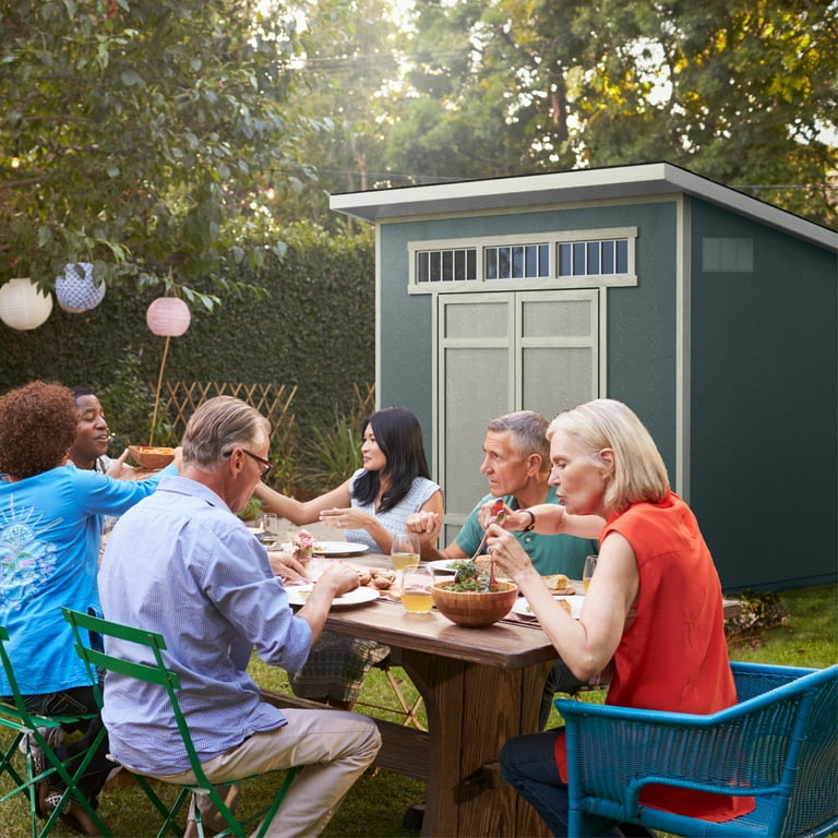 Handy Home Products Olympia 10 ft. x 7.5 ft. DIY Easy Buildable