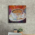 thumbnail image 3 of Epic Graffiti 'Cup of Conversation' by St. Hilaire Elizabeth, Canvas Wall Art, 18"x18", 3 of 8