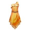 thumbnail image 1 of Disfraz de Pocahontas para niñas, vestido de princesa Matoaka, ropa india de playa, peluca negra, fiesta de Carnaval de Halloween, Verano Fivean unisex, 1 of 2