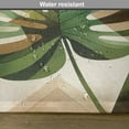thumbnail image 5 of Ambesonne Monstera Place Mats Set of 4, Nature Boho Scandinavian, Standard Size, Fern Green Sepia and Cocoa, 5 of 5