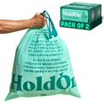 thumbnail image 1 of Bolsas de basura HoldOn Large, 49 L, compostables, 13 galones, paquete de 80, 1 of 7