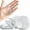 Clear, variant on Wall & Door Handle Stopper 3.15" Set of 4 Pieces Clear Rubber Door Knob, Round Wall Shield Cushion, Quiet Wall Protector for Door Handle Guard Door Bumper - Self Adhesive