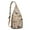 Beige-4, variant on Cute Cartoon Dog Sling Backpack - Funny Bone Pattern Shoulder Bag (Adorable Pet Design, Lightweight & Durable)