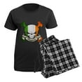 thumbnail image 5 of CafePress - Higgins Skull Women's Dark Pajamas - Women's Short Sleeve Print T-Shirt and Pants Dark Cotton Pajama Set, 5 of 7