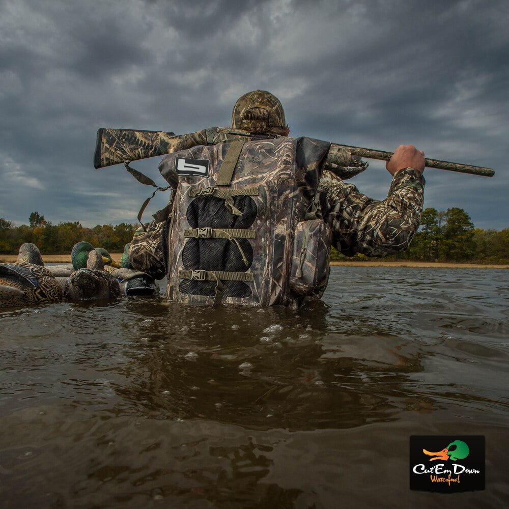 banded waterproof backpack