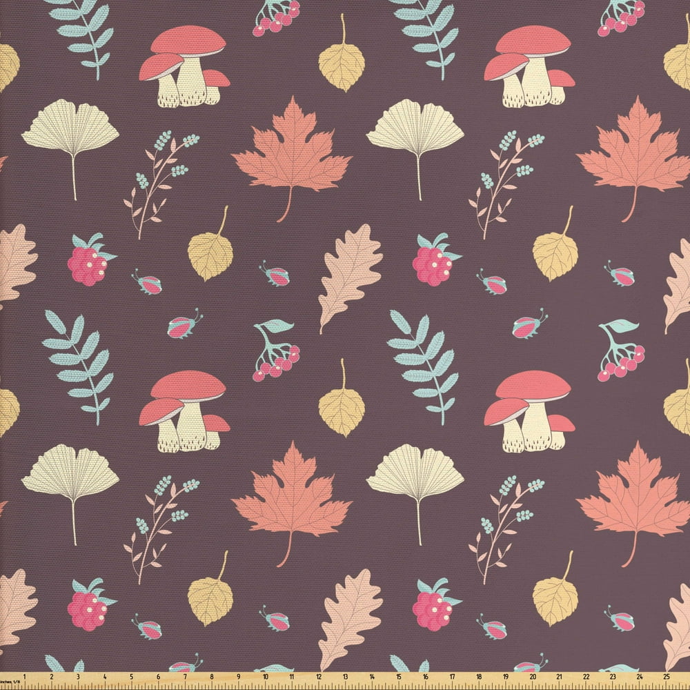 Botanical Nature Upholstery Fabric by the Yard Decorative Fabric for