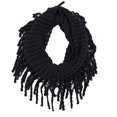 thumbnail image 4 of StylesILove Womens Winter Warm Solid Mini Tube Infinity Scarf With Fringe, 4 of 21
