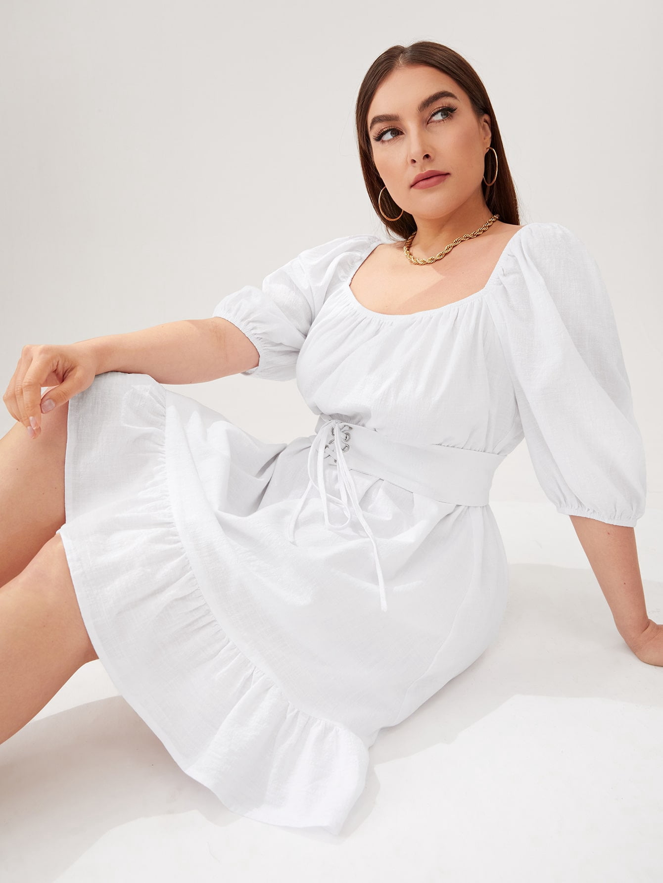 milkmaid dress with corset