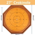 thumbnail image 4 of Juego de mesa FURUISEN Crokinole con damas de 27 pulgadas, 4 of 8