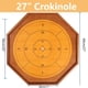 thumbnail image 4 of Juego de mesa FURUISEN Crokinole con damas de 27 pulgadas, 4 of 8