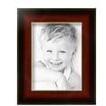 thumbnail image 2 of ArtToFrames 6" x 8" Matte Mahogany with Gold Accent Diploma Picture Frame, 6x8 inch Brown Wood Poster Frame (WOM-5109), 3 Pack, 2 of 6